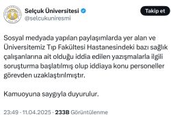 Doktorların WhatsApp Yazışmaları Tepki Çekti: Soruşturma Açıldı, Görevden Uzaklaştırıldı!