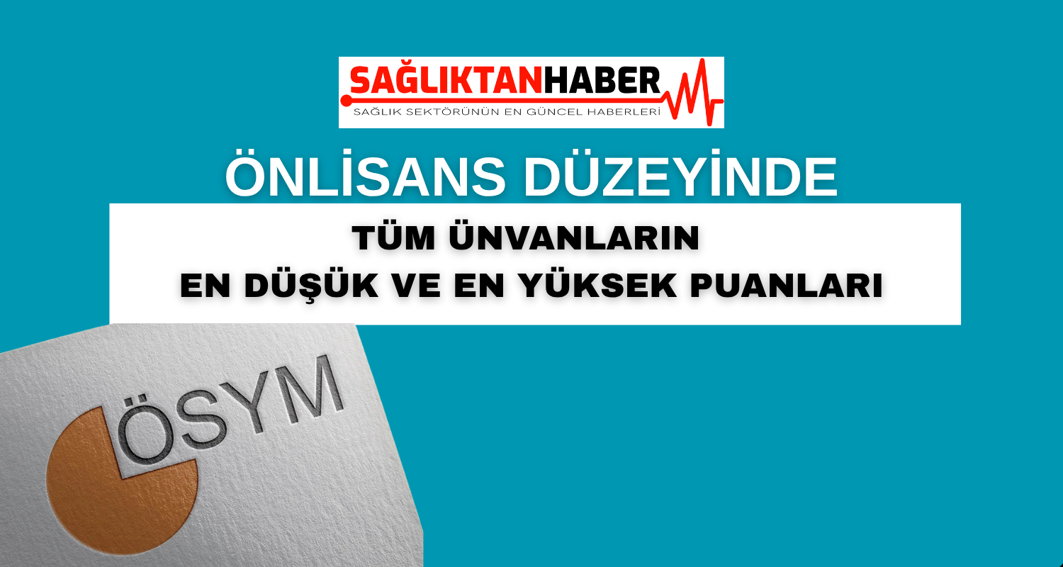 O ünvan 100 tam puanla atandı! İşte önlisans puanlar