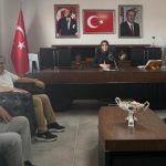 Sağlık Sen Aksaray şubeden yeni merkezde ilk ziyaret