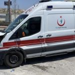 Hasta taşıyan ambulans kaza yaptı