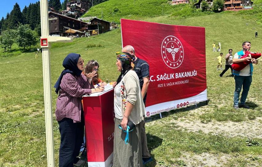 Ünlü yaylada dikkat çeken kampanya!