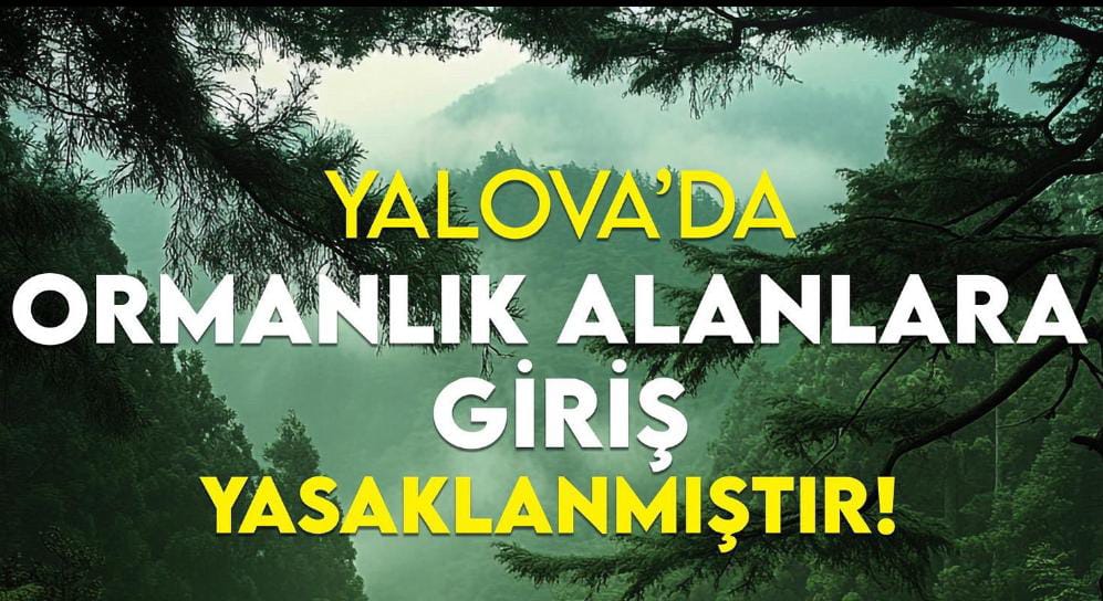 Piknik ve anız ateşi yasaklandı