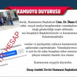 Sahte hesaplara dikkat! Sinop’ta yeni olay