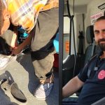Görevine galoşlarla devam etti, kalpleri fethetti