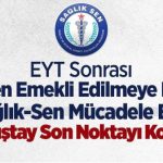 Sağlık-Sen’in hukuk zaferi: Danıştay’dan kritik EYT kararı
