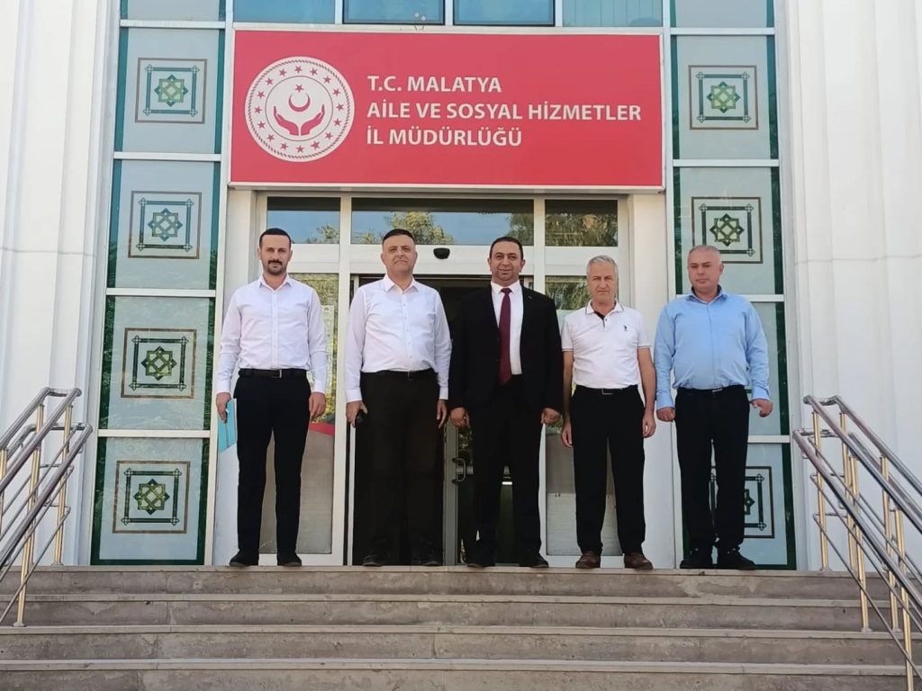 Sağlık-Sen Malatya’dan Aile ve Sosyal Hizmetler İl Müdürlüğü’ne Ziyaret