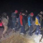 Düzgün Baba Dağı’nda kaza