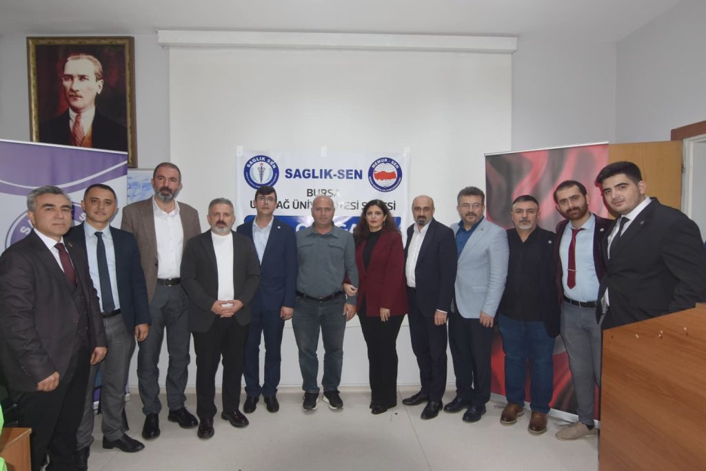 Sağlık-Sen Bursa Üniversite Şubesi’nde Yeni Dönem