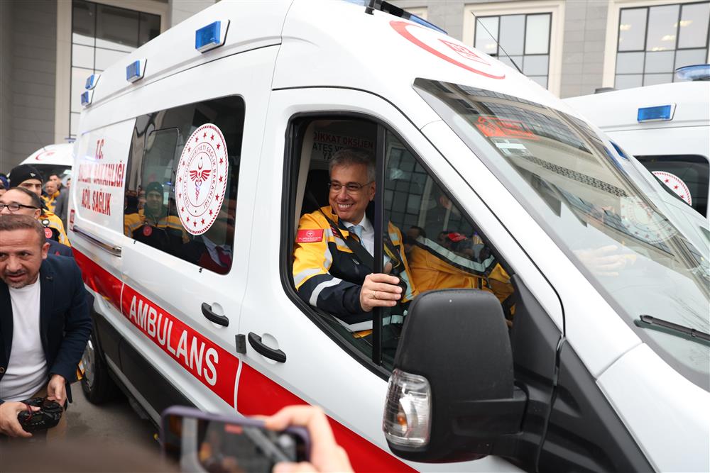 Türkiye’nin Ambulans Filosu 6 Bin 308’e Yükseldi