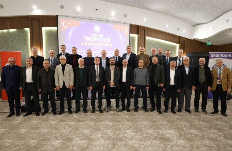 Sağlık-Sen Trabzon Şubesi’nde Bayrak Değişimi