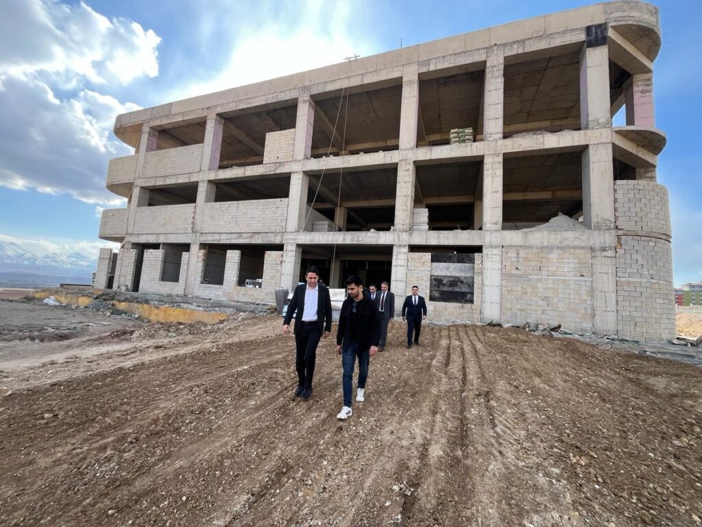 Afşin’de 150 Yataklı Hastanede İnceleme