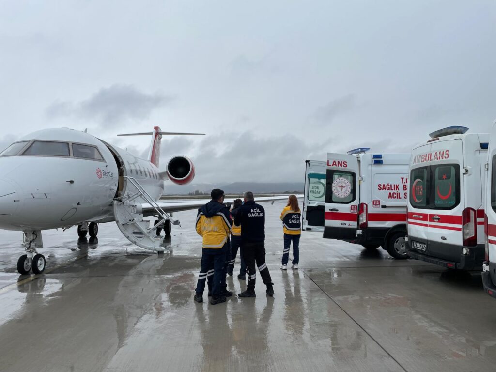Uçak Ambulans 25 Günlük Bebek İçin Havalandı