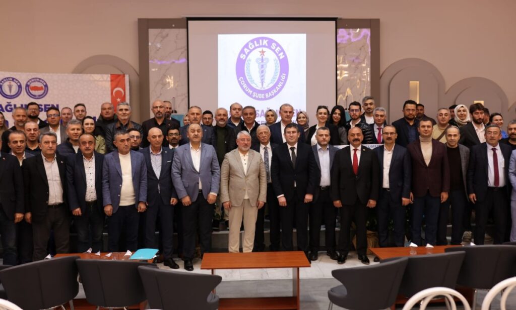 Sağlık-Sen Çorum’da Seçim Heyecanı