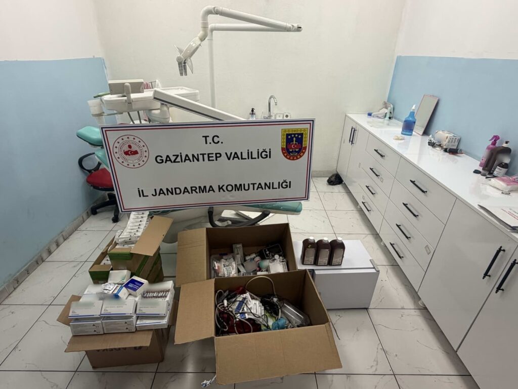 Jandarmadan Kaçak Diş Kliniğine Operasyon