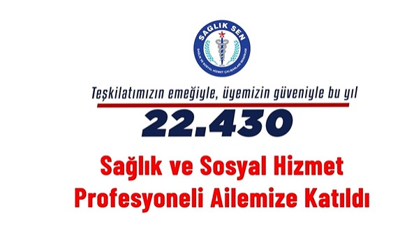 Sağlık-Sen’den Üye Sayısında Tarihi Rekor: Türkiye’nin En Çok Büyüyen Sendikası Oldu