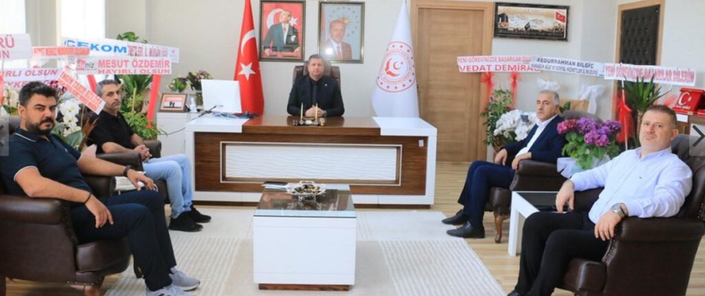 Elazığ Sağlık-Sen’den İl Müdürü Serdar Demirci’ye Hayırlı Olsun Ziyareti