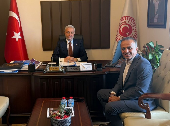 AK Parti Kütahya Milletvekili Biçer, Sağlık-Sen Kütahya Heyetini Ağırladı