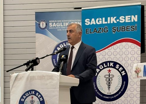 Sağlık-Sen Elazığ’da Selçuk Kılıç Güven Tazeledi
